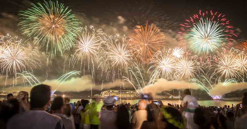 Motivos para passar o réveillon no Rio de Janeiro