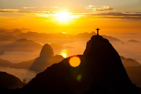 o por do sol rio de janeiro 1