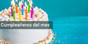 Cumpleañeros del mes